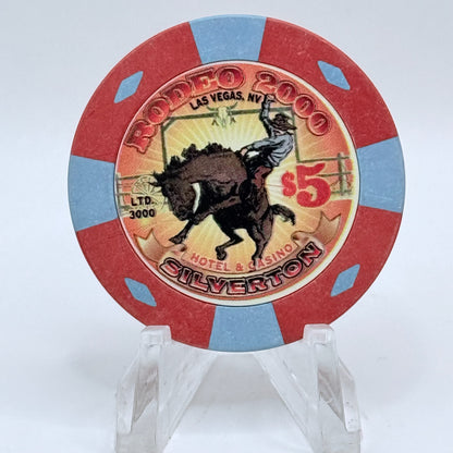 Silverton Las Vegas Nevada 2000 'Rodeo' LE $5 Casino Chip V7450