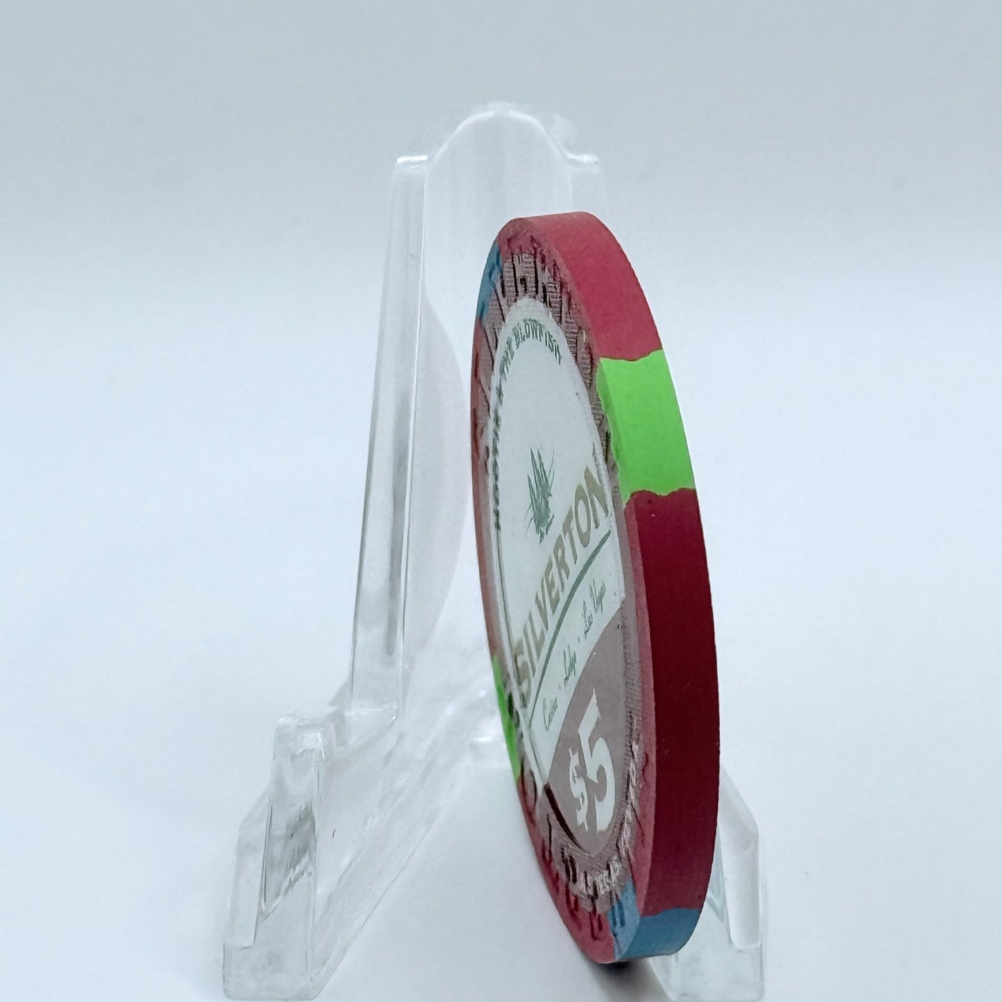 Silverton Las Vegas Nevada 2005 'Hootie & the Blowfish' LE $5 Casino Chip E4989