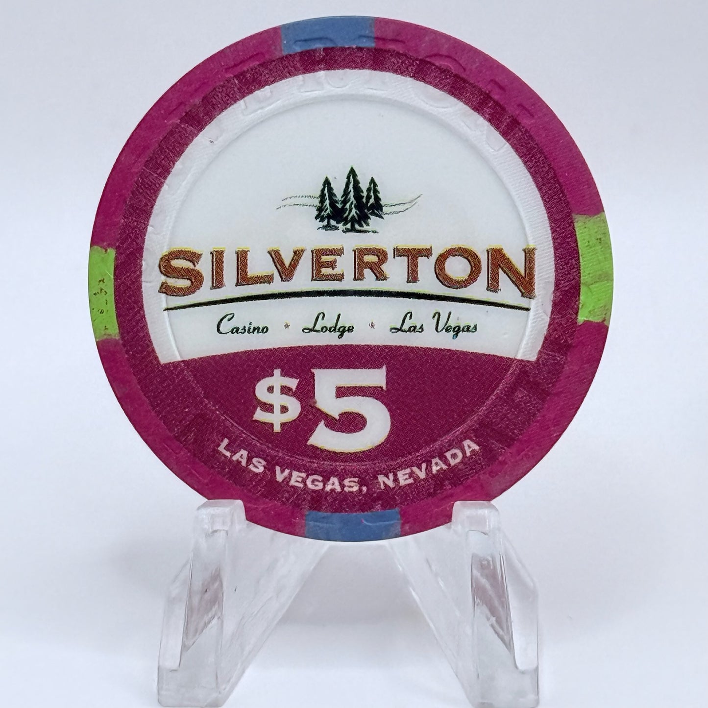 Silverton Las Vegas Nevada 2005 'Hootie & the Blowfish' LE $5 Casino Chip E4991