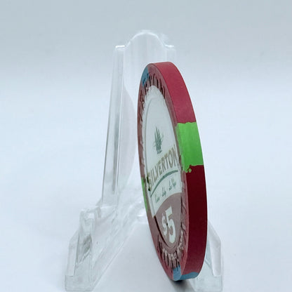 Silverton Las Vegas Nevada 2005 'Hootie & the Blowfish' LE $5 Casino Chip E4991