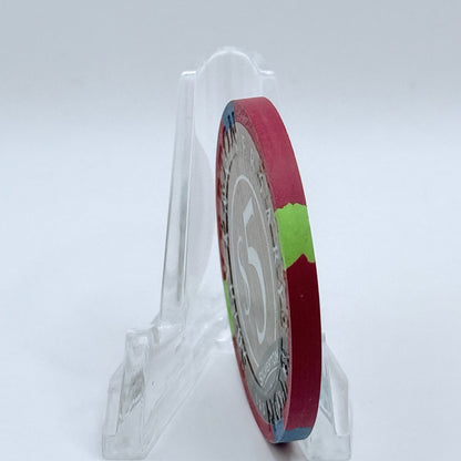 Silverton Las Vegas Nevada 2017 '20th Anniversary' LE $5 Casino Chip D2556