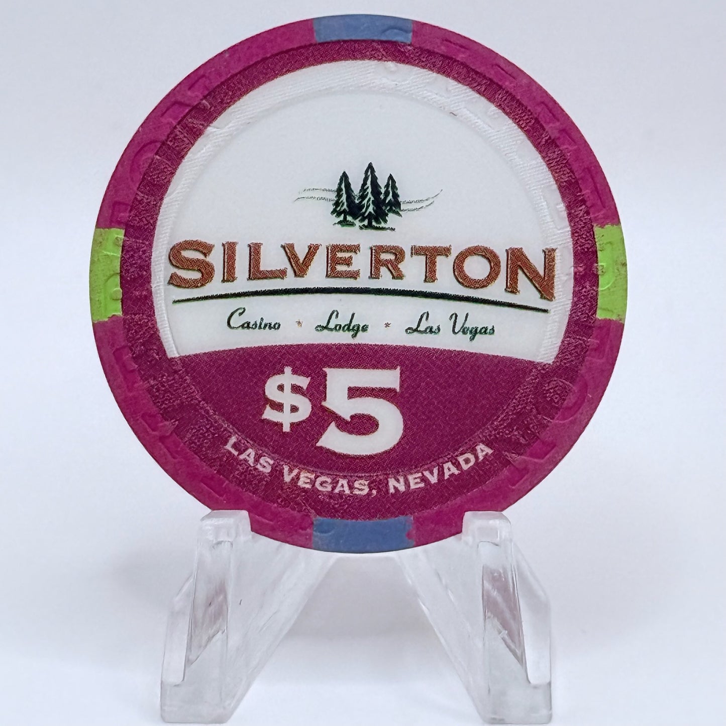 Silverton Las Vegas Nevada 2005 'Hootie & the Blowfish' LE $5 Casino Chip E5432