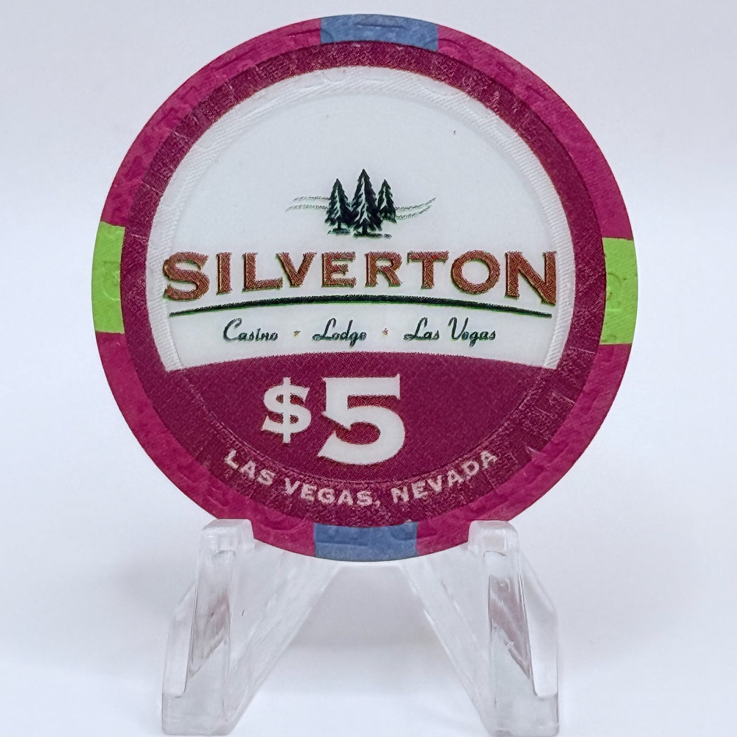 Silverton Las Vegas Nevada 2005 'Hootie & the Blowfish' LE $5 Casino Chip E4990