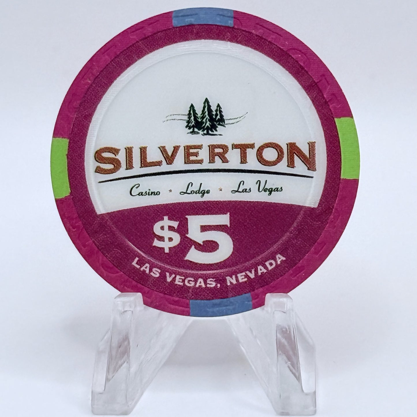 Silverton Las Vegas Nevada 2005 'Hootie & the Blowfish' LE $5 Casino Chip E5433