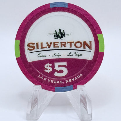 Silverton Las Vegas Nevada 2005 'Hootie & the Blowfish' LE $5 Casino Chip E5433