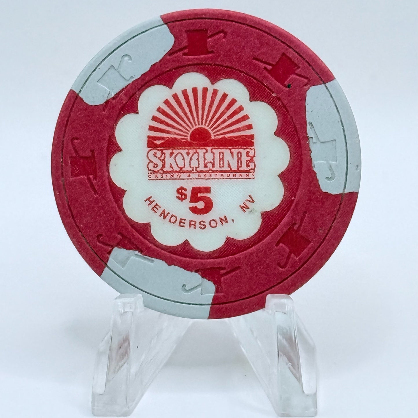Skyline Casino Henderson Nevada 1992 $5 Casino Chip N6276