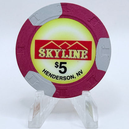 Skyline Casino Henderson Nevada 2005 $5 Casino Chip E4641