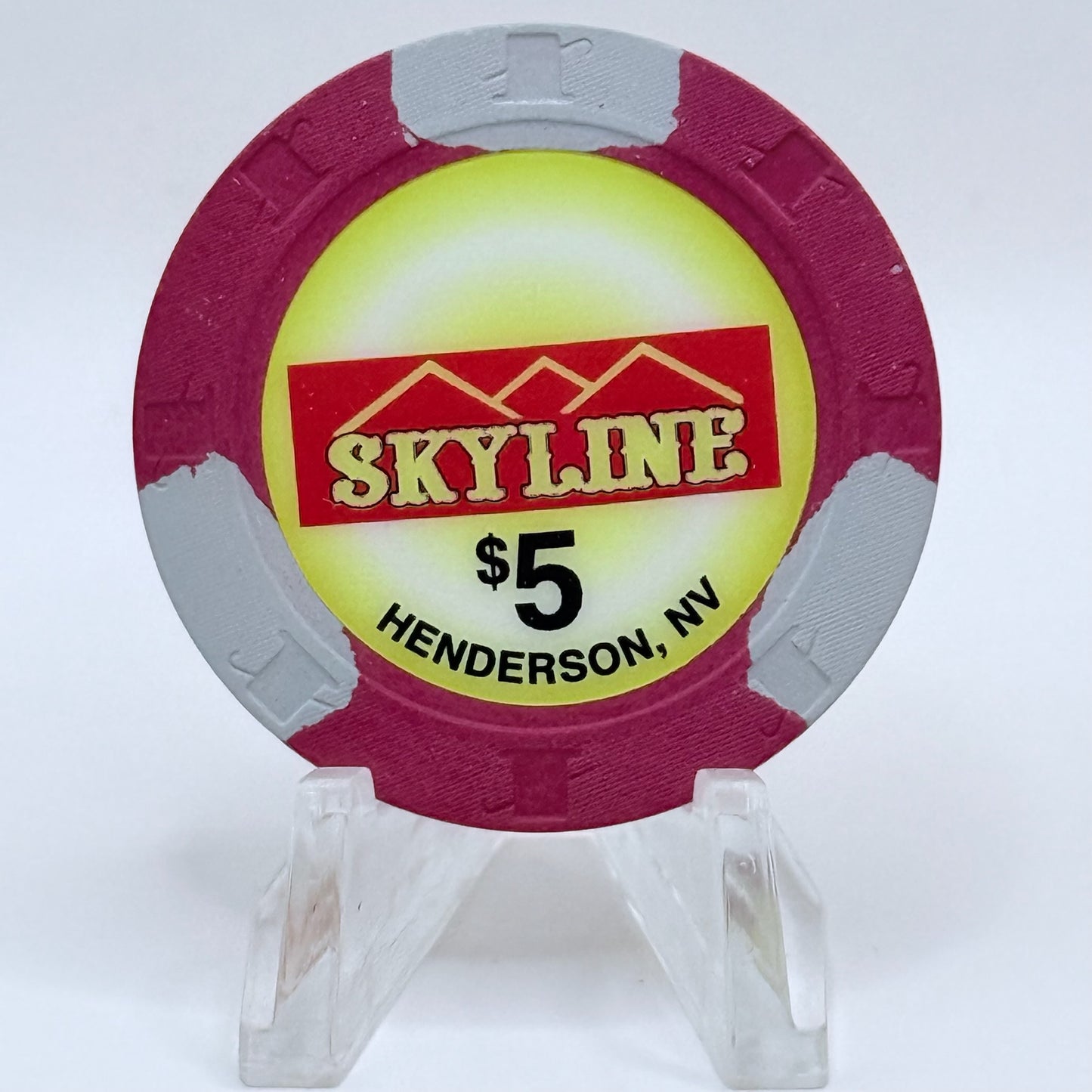 Skyline Casino Henderson Nevada 2005 $5 Casino Chip E4641