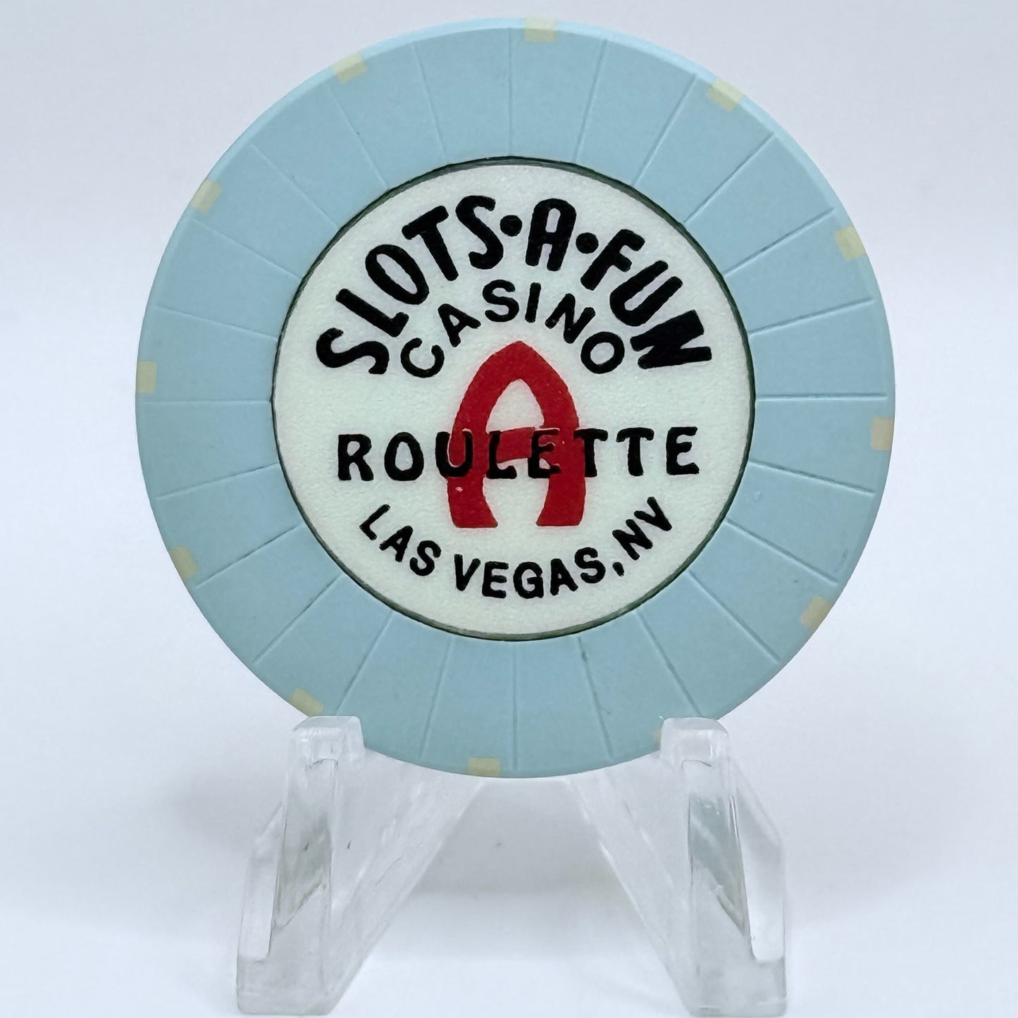 Slots-A-Fun Las Vegas Nevada 1998 Series 181 Roulette Casino Chip V3435