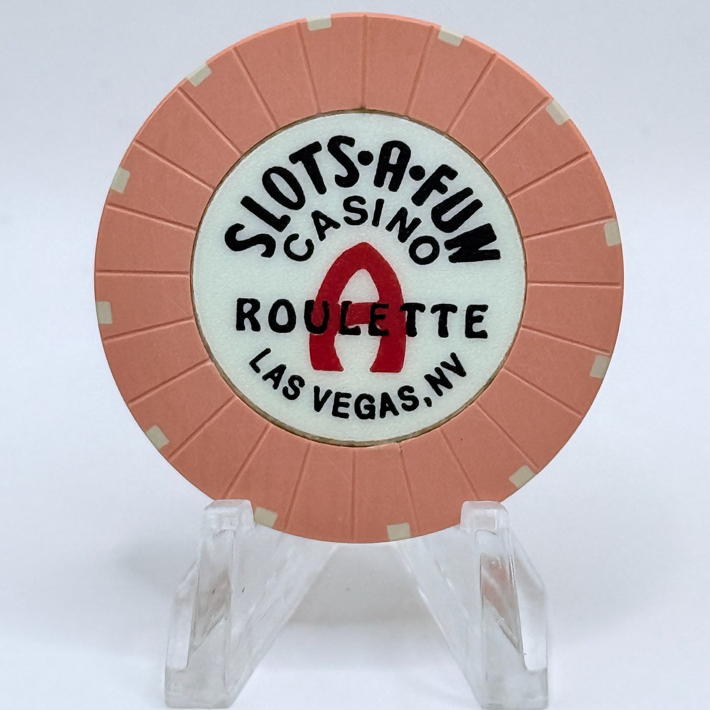 Slots-A-Fun Las Vegas Nevada 1998 Series 181 Roulette Casino Chip V3435