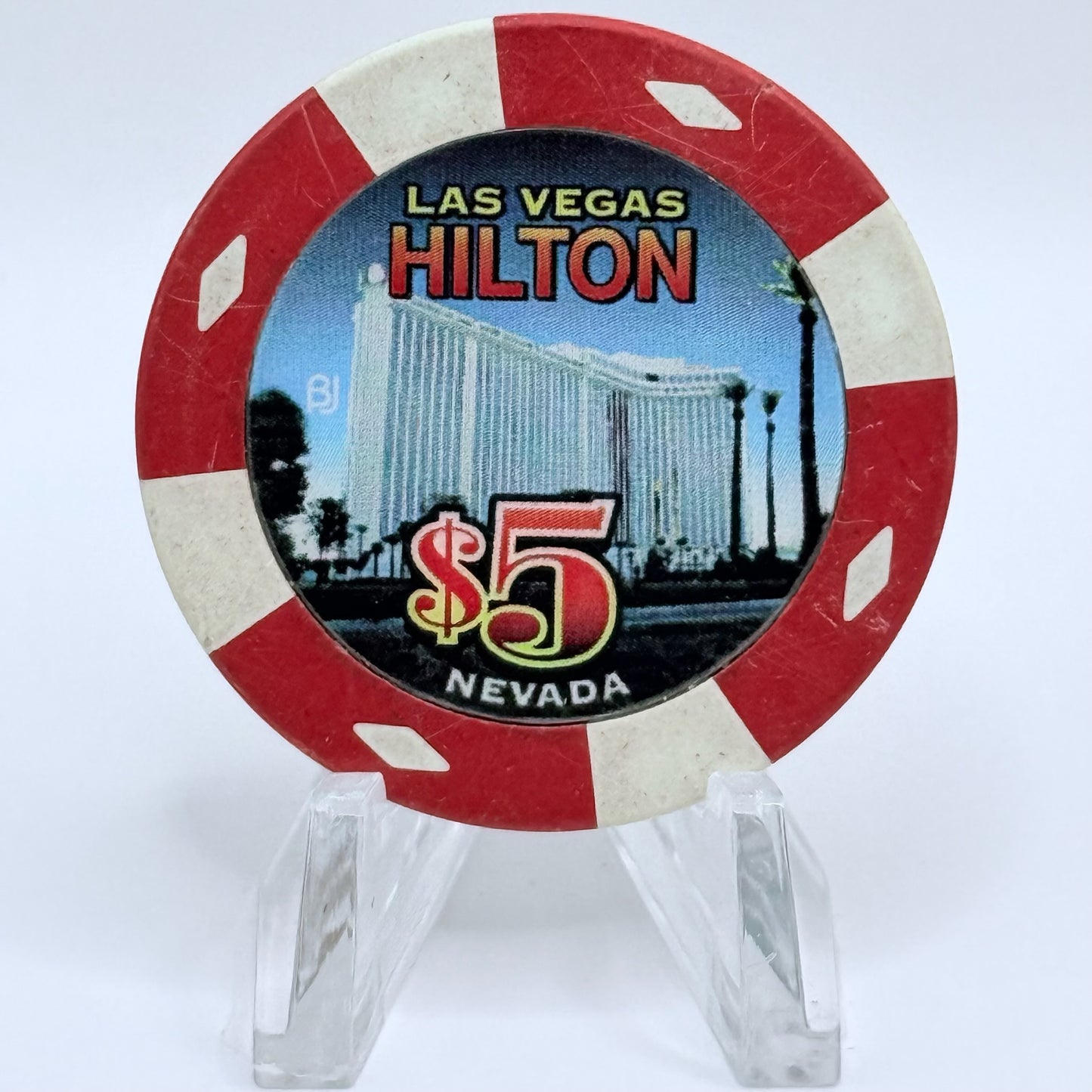 Las Vegas Hilton Las Vegas Nevada 2005 $5 Casino Chip E4185