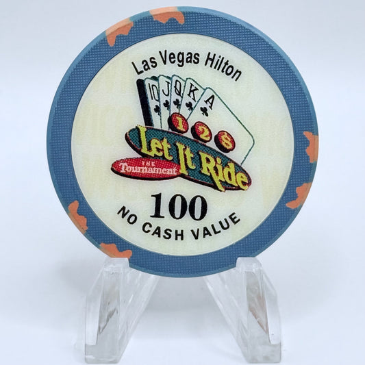 Las Vegas Hilton Las Vegas Nevada 1996 $100 NCV Casino Chip N8691