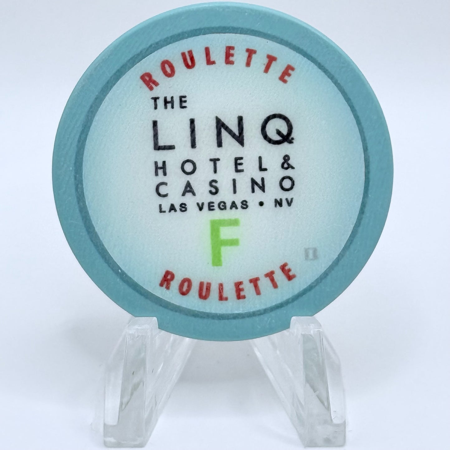The Linq Las Vegas Nevada 2014 Series 6 Roulette Casino Chip