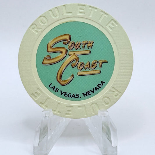 South Coast Las Vegas Nevada 2005 Series 5 Roulette Casino Chip E5039
