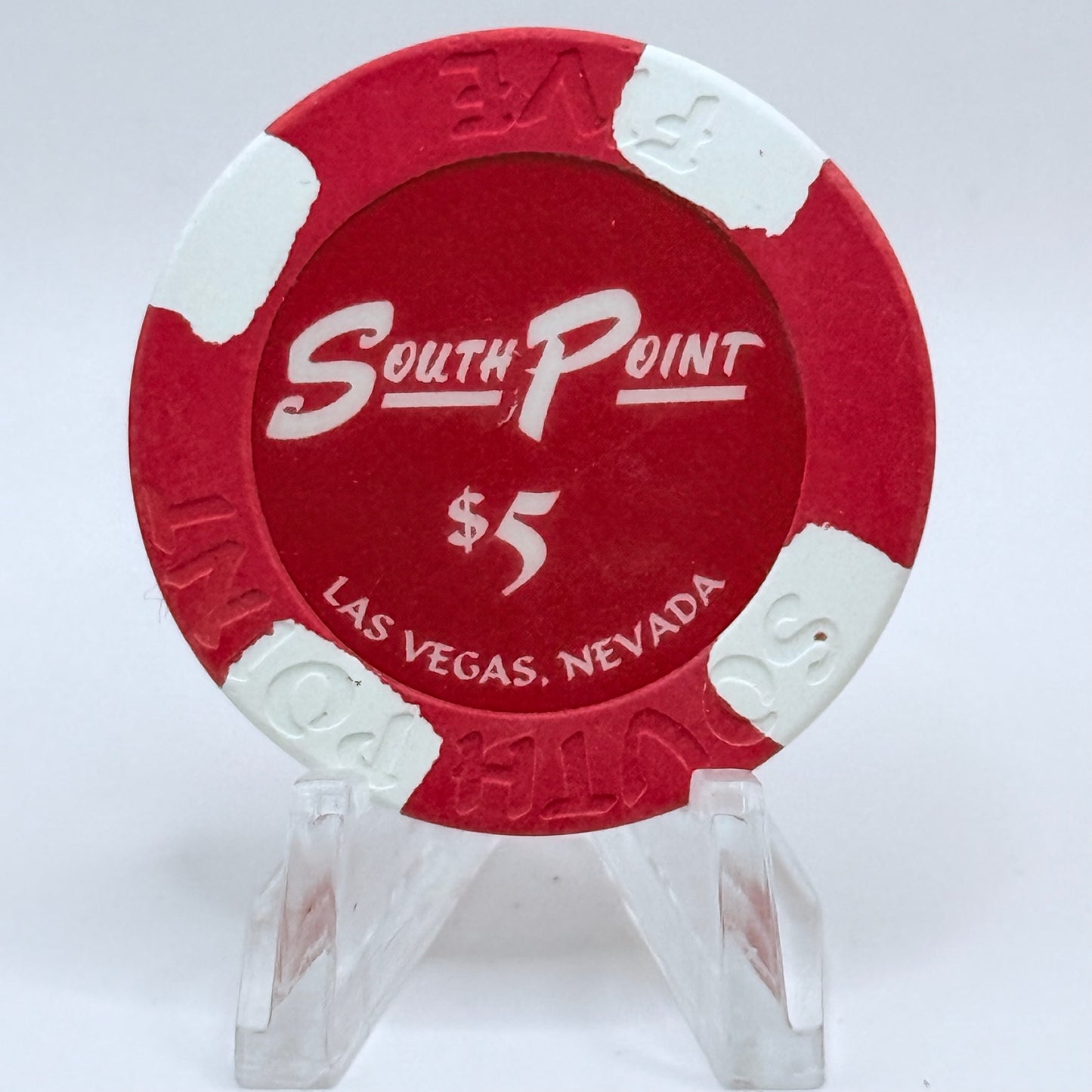 South Point Las Vegas Nevada 2006 Series 1 $5 Casino Chip E8368