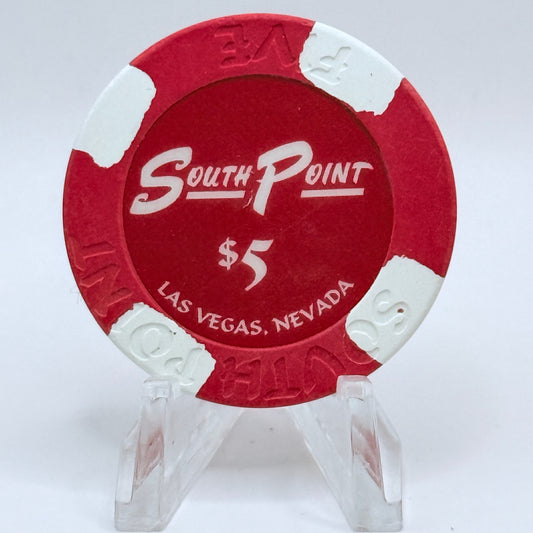 South Point Las Vegas Nevada 2006 Series 1 $5 Casino Chip E8368
