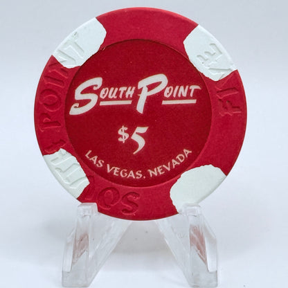 South Point Las Vegas Nevada 2006 Series 1 $5 Casino Chip E8368