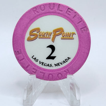 South Point Las Vegas Nevada 2006 Series 102 Roulette Casino Chip E5860