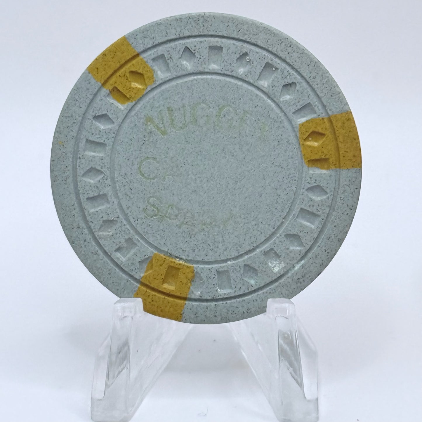 Sparks Nugget Sparks Nevada 1955 Series 2 Roulette Casino Chip N0820