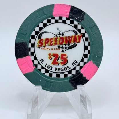 Speedway Casino N. Las Vegas Nevada 1999 LE $25 Casino Chip V5630
