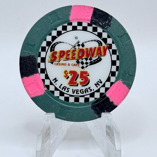 Speedway Casino N. Las Vegas Nevada 1999 LE $25 Casino Chip V5630