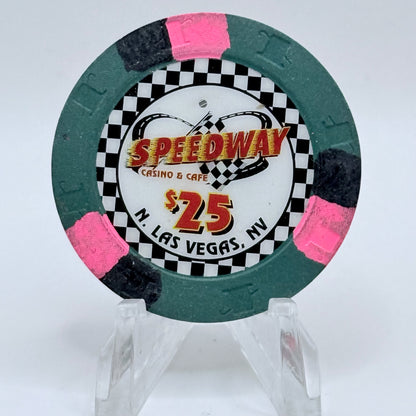 Speedway Casino N. Las Vegas Nevada 1999 LE $25 Casino Chip V5630
