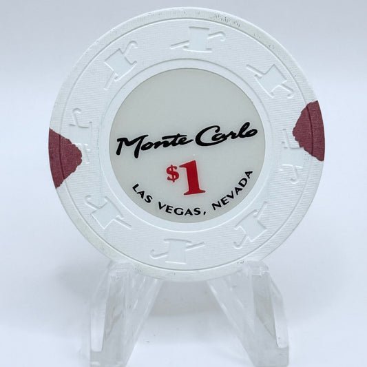 Monte Carlo Resort & Casino Las Vegas Nevada 2010 $1 Casino Chip N9939