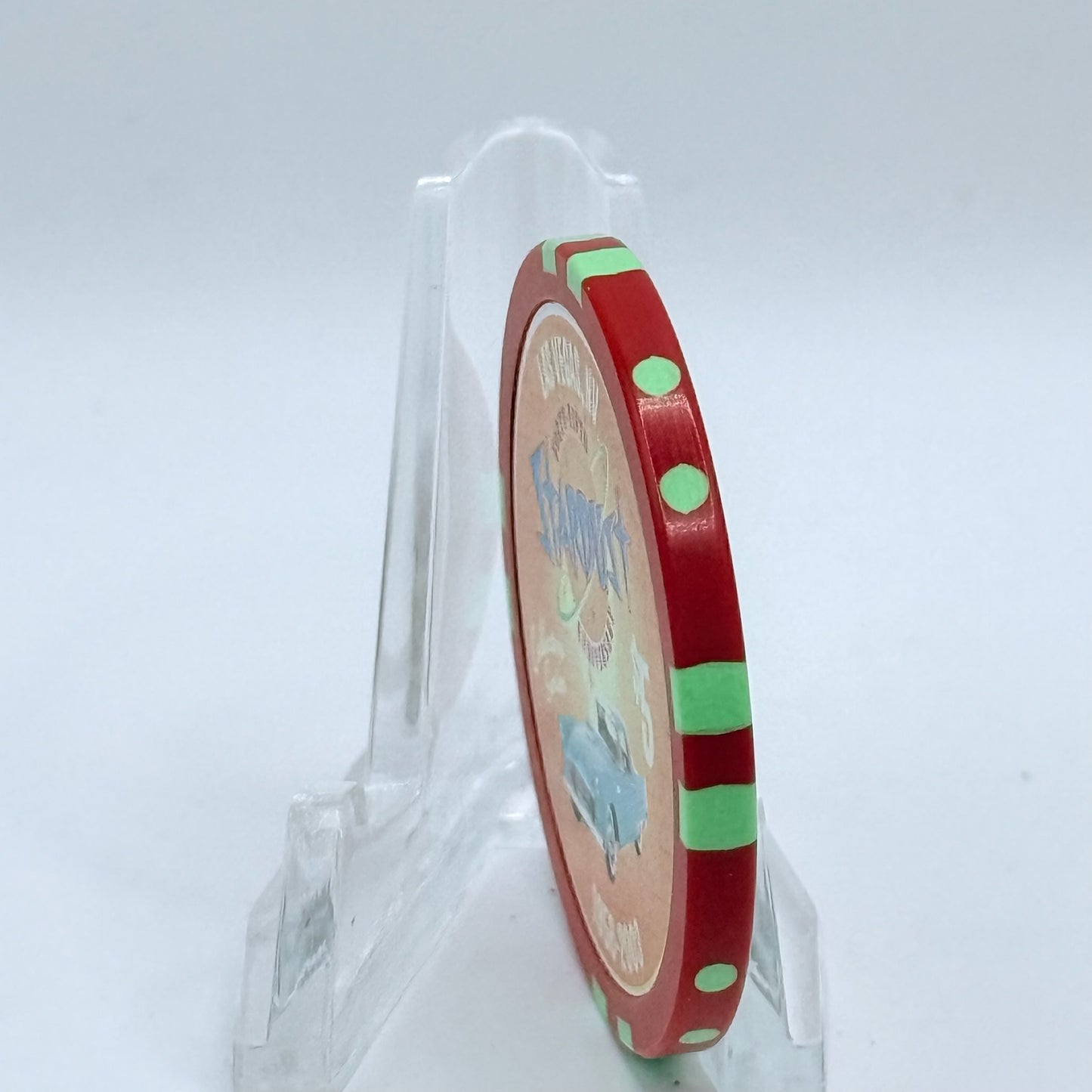 Stardust Las Vegas Nevada 2003 'Collector Series - Ford Thunderbird' LE $5 Casino Chip E2590