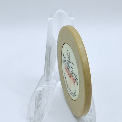 Monte Carlo Resort & Casino Las Vegas Nevada 1996 Series 109 Roulette Casino Chip N8790