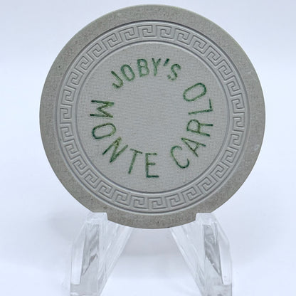 Joby Monte Carlo Crystal Bay Nevada 1955 Casino Chip V1164