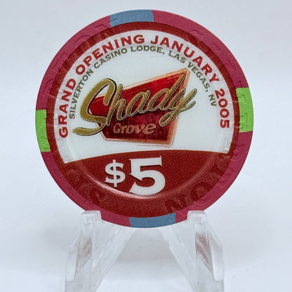 Silverton Las Vegas Nevada 2005 'Grand Opening' LE $5 Casino Chip E4716