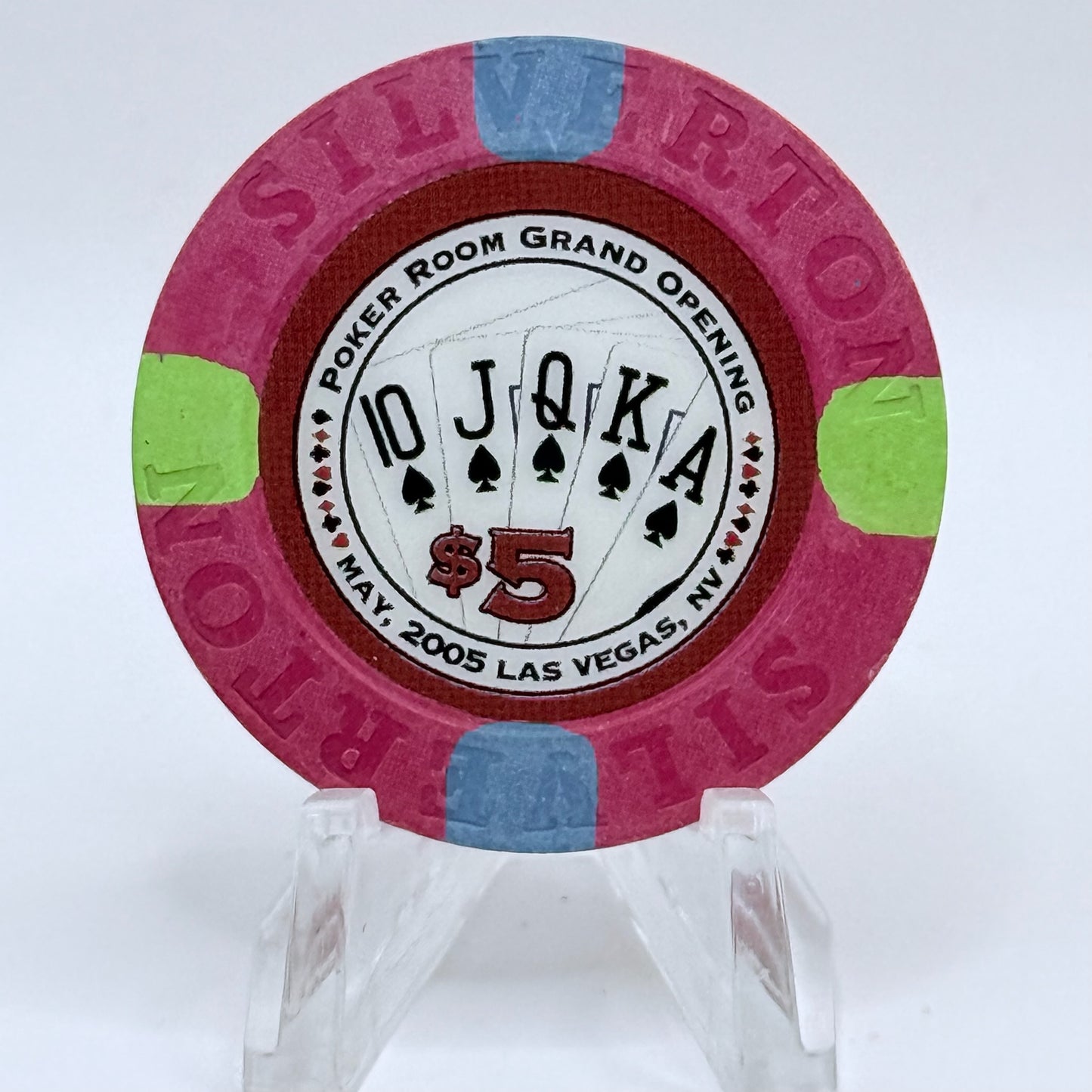 Silverton Las Vegas Nevada 2005 'Grand Opening' LE $5 Casino Chip V6660