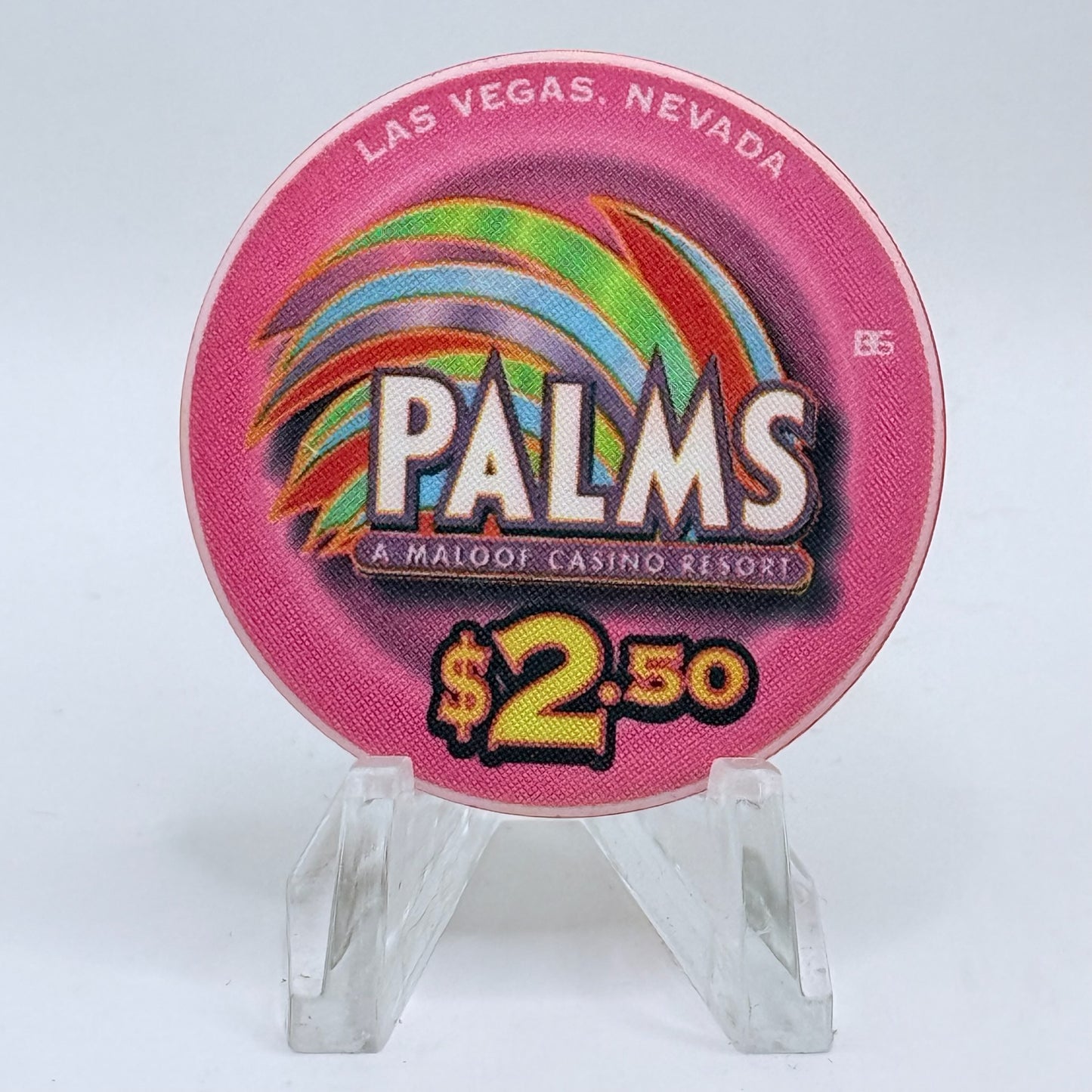 Palms Casino Resort Las Vegas Nevada 2003 'Belmont Stakes' LE $2.50 Casino Chip E1907