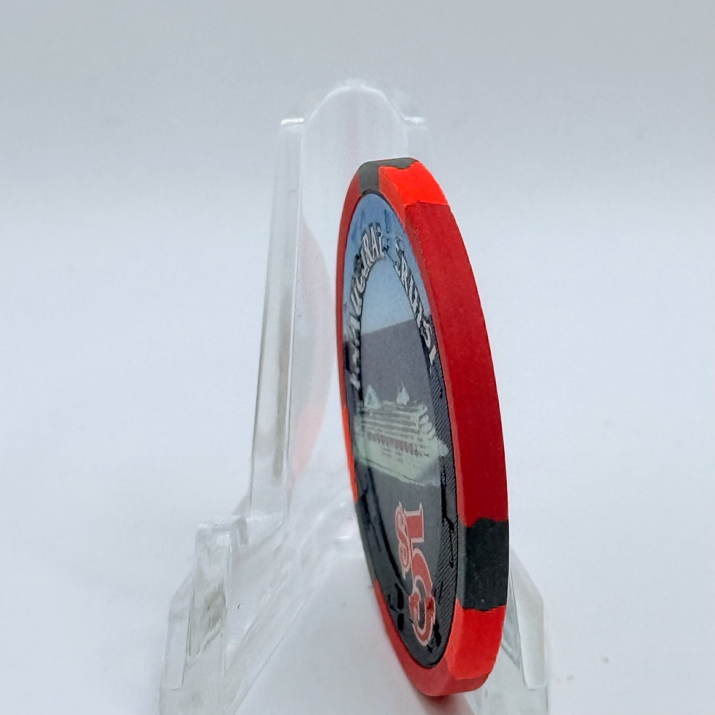 Sun Princess Princess Cruises Wet Chips 1995 'Grand Opening' LE $5 Casino Chip