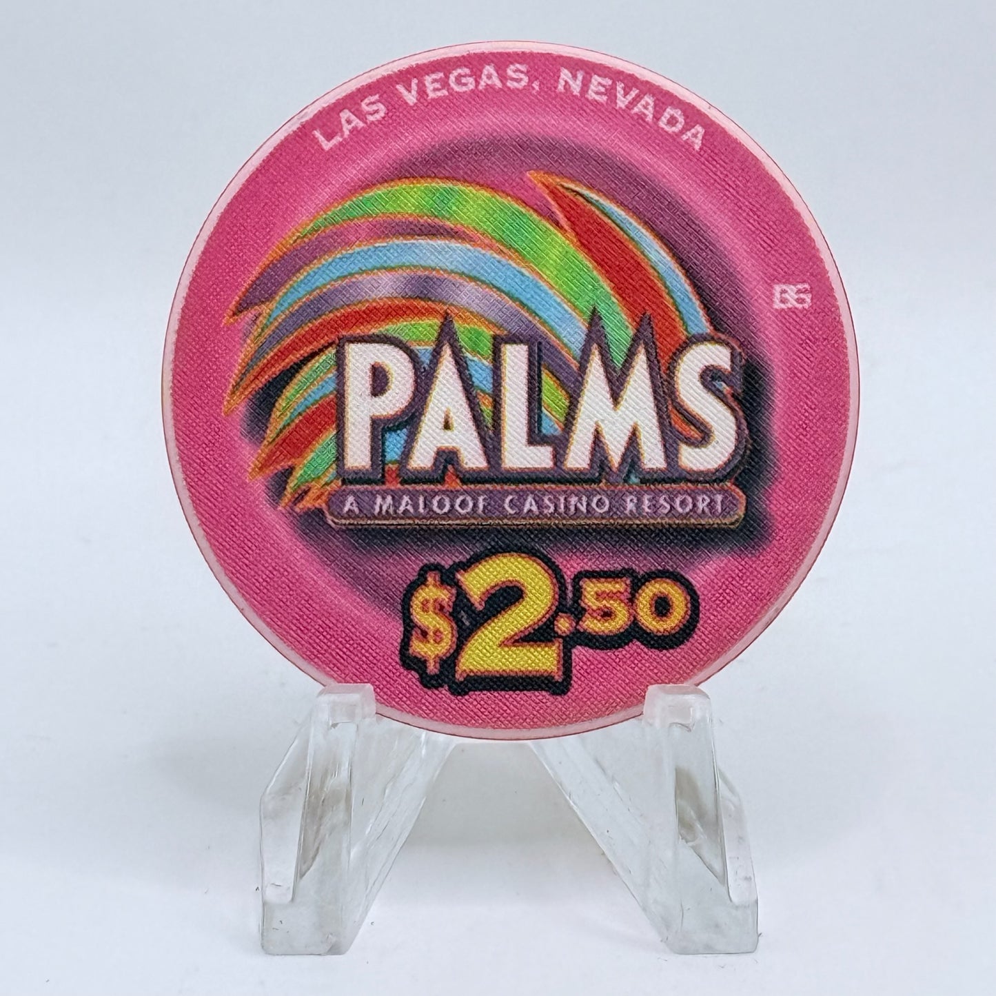 Palms Casino Resort Las Vegas Nevada 2003 'Triple Crown Winner' LE $2.50 Casino Chip E1910