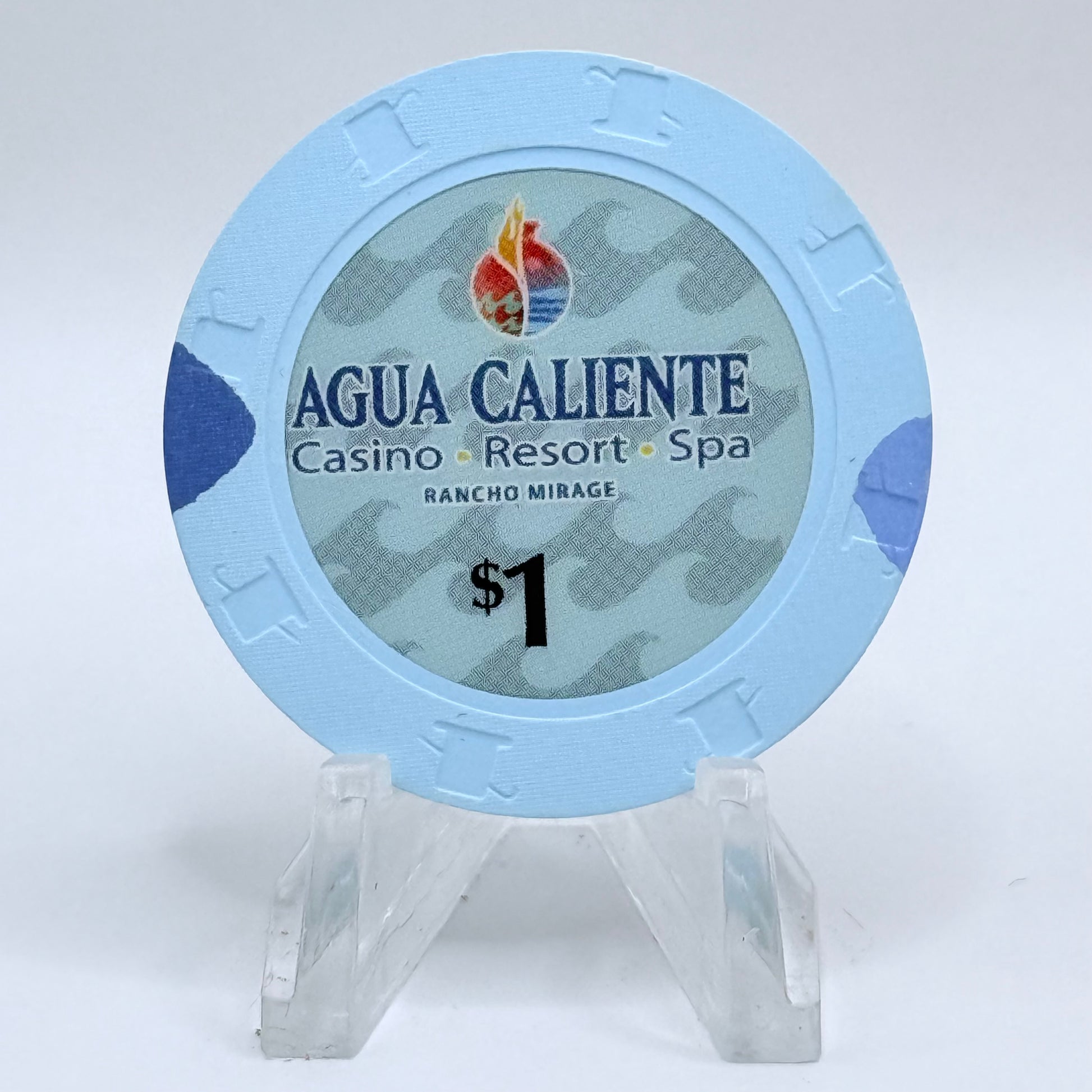 Agua Caliente Casino Rancho Mirage California $1 Casino Chip