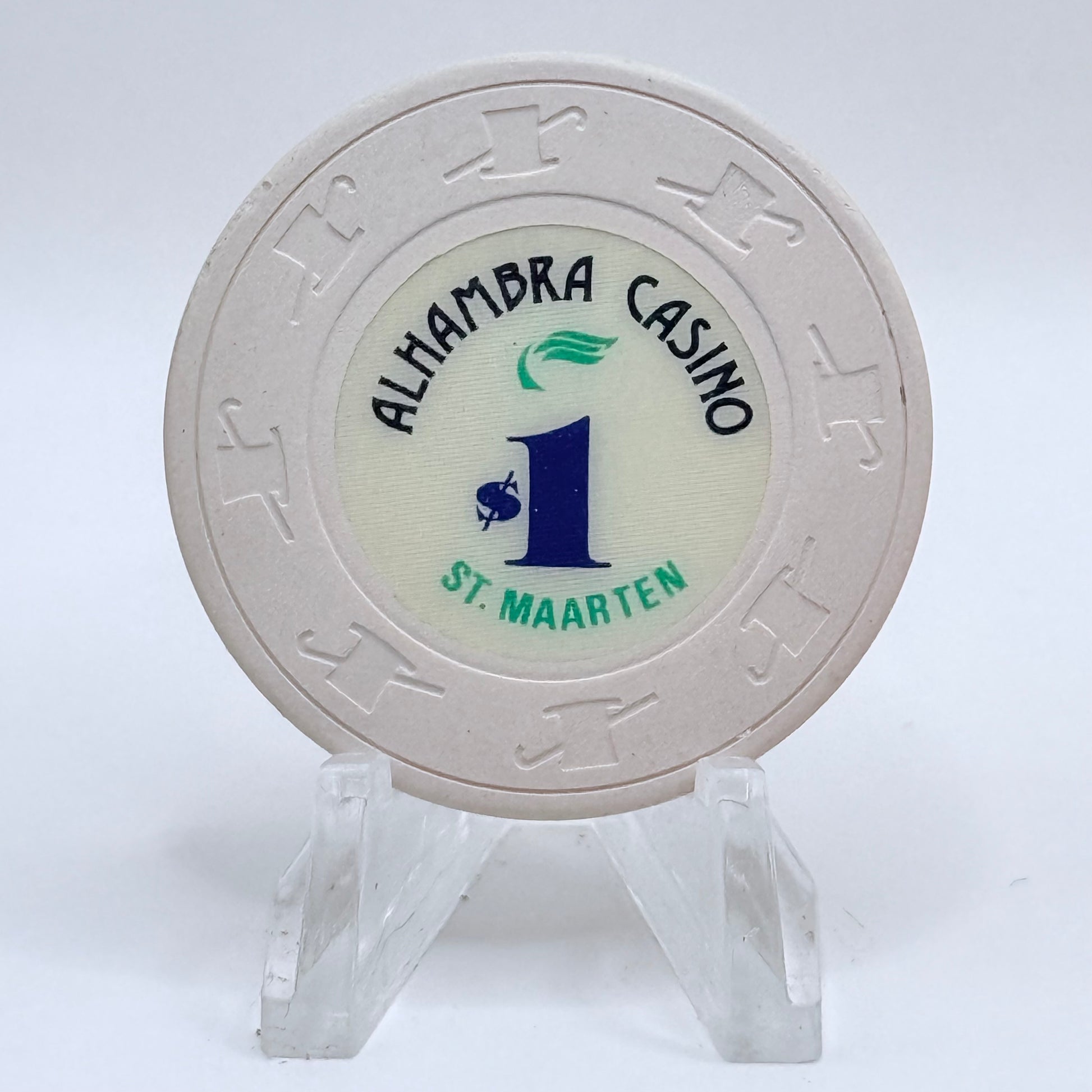 Alhambra Cupecoy Bay St $1 Casino Chip