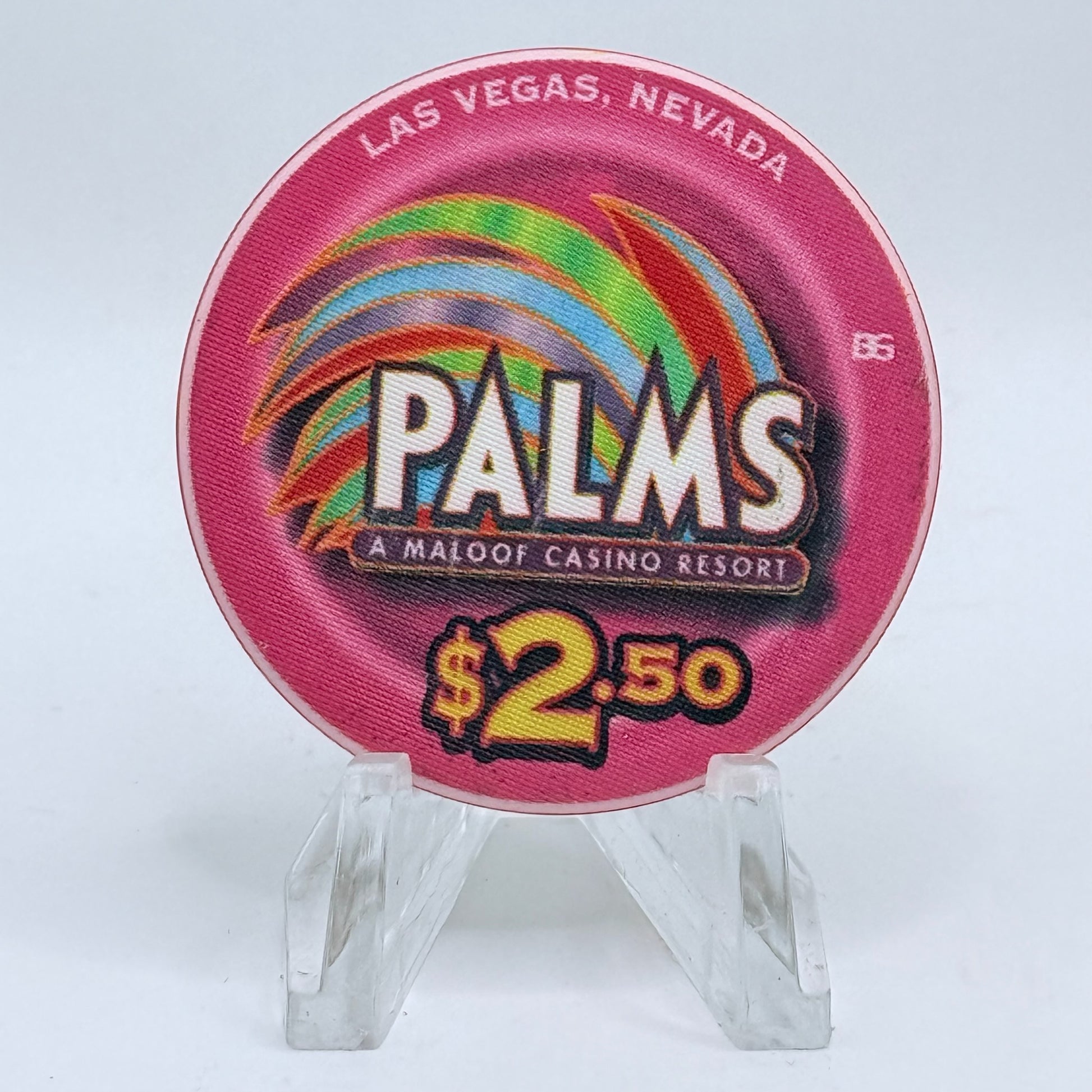 Palms Casino Resort Las Vegas Nevada 2004 'Kentucky Derby' LE $2.50 Casino Chip E1912