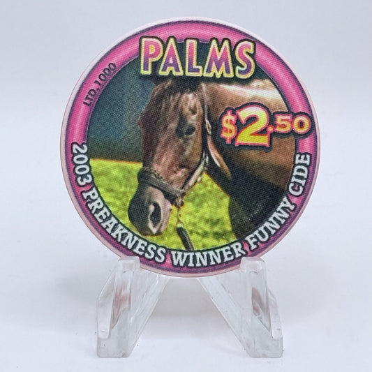 Palms Casino Resort Las Vegas Nevada 2004 'Preakness' LE $2.50 Casino Chip E1913