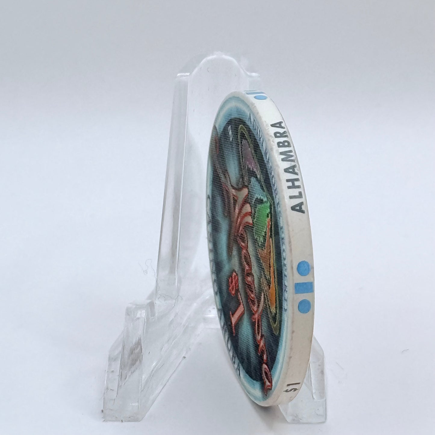 Alhambra Oranjestad Aruba Series 2 $1 Casino Chip