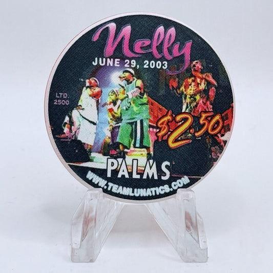 Palms Casino Resort Las Vegas Nevada 2003 'Nelly' LE $2.50 Casino Chip E1915
