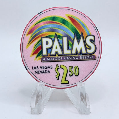 Palms Casino Resort Las Vegas Nevada 2002 'Belmont Stakes' LE $2.50 Casino Chip E1917