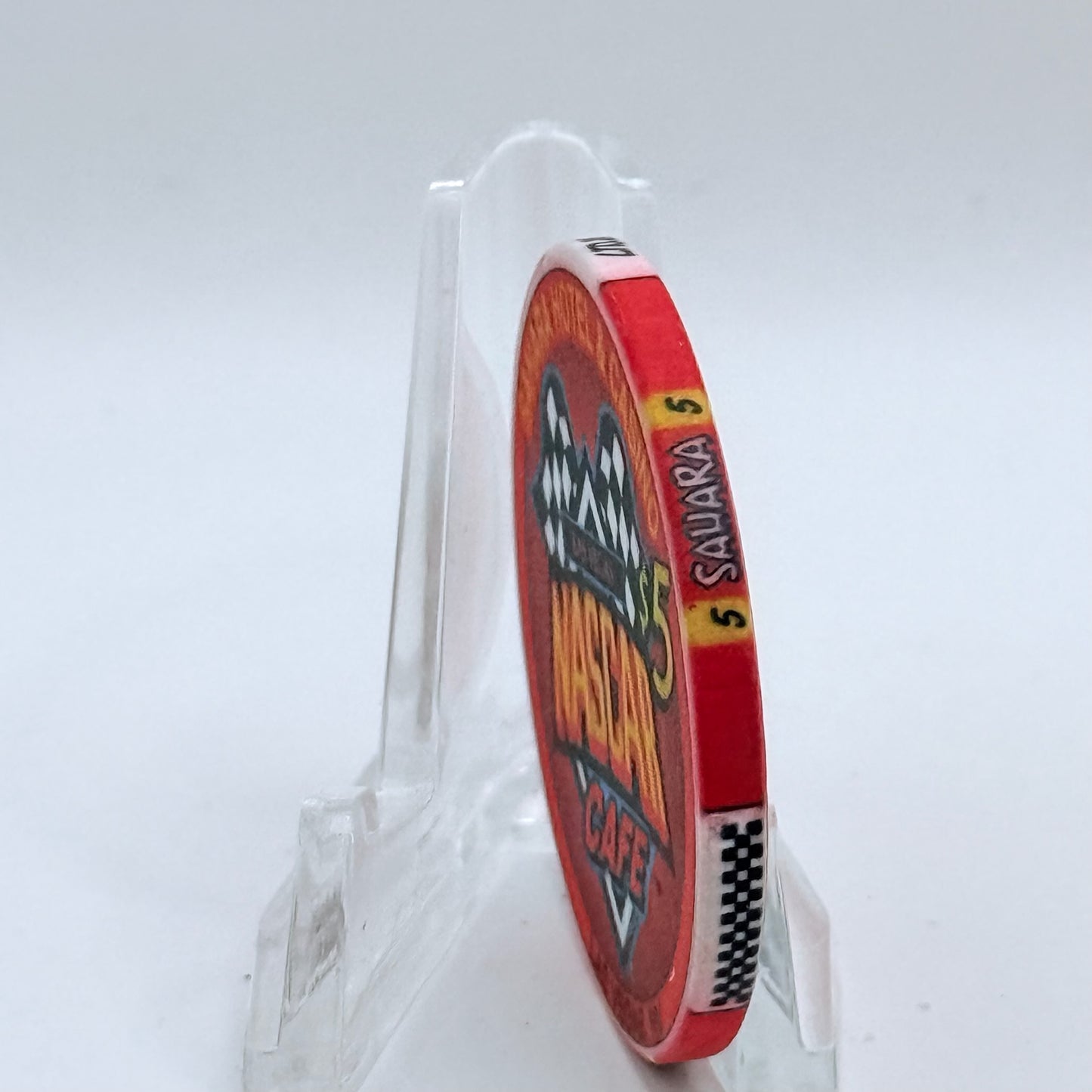 Sahara Las Vegas Nevada 2000 'Grand Opening - NASCAR Cafe' LE $5 Casino Chip V5472