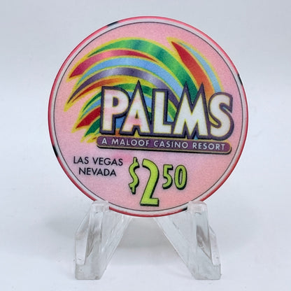 Palms Casino Resort Las Vegas Nevada 2002 'Kentucky Derby' LE $2.50 Casino Chip E1918