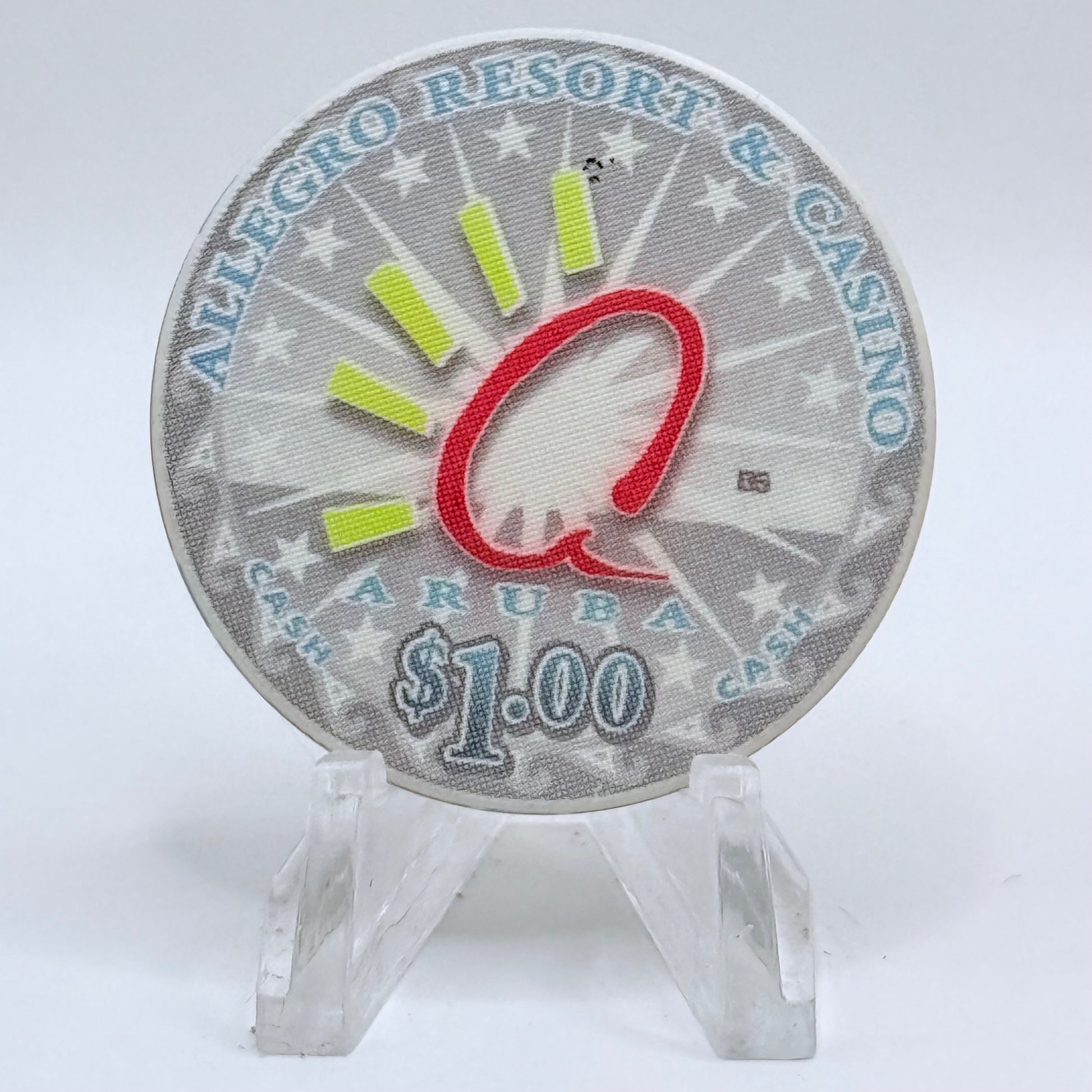 Allegro Resort & Casino Palm Beach Aruba $1 Casino Chip