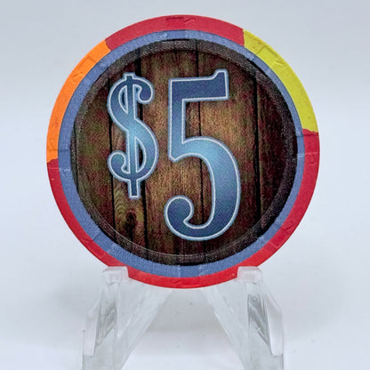 Roadhouse Casino & Hotel Tunica Mississippi 2009 'Grand Opening' LE $5 Casino Chip