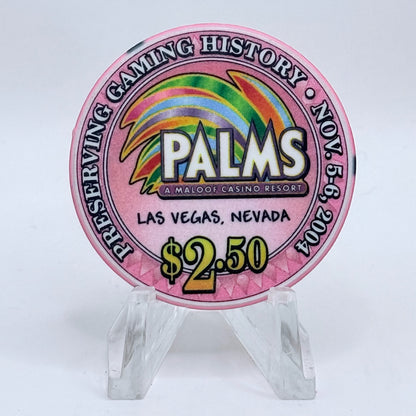 Palms Casino Resort Las Vegas Nevada 2004 LE $2.50 Casino Chip E4013