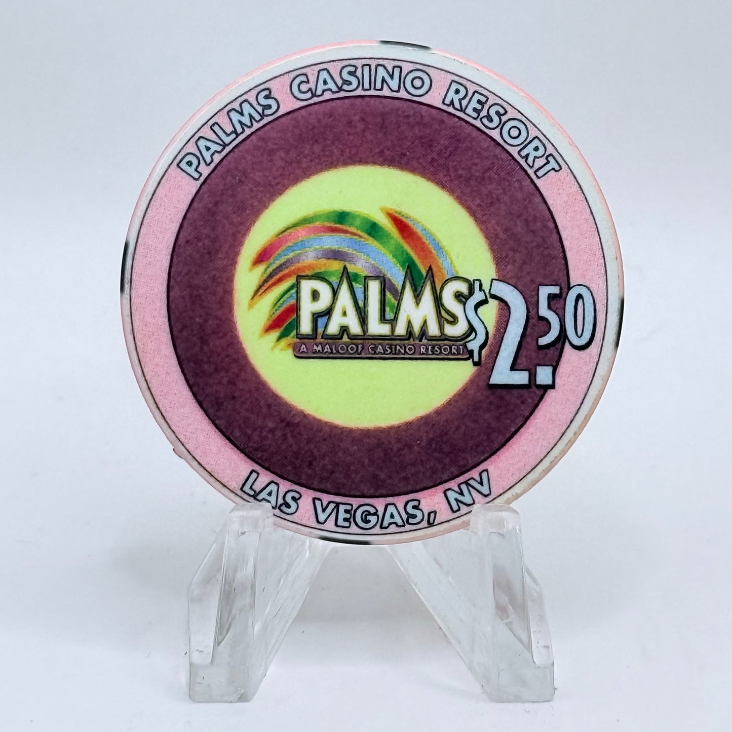 Palms Casino Resort Las Vegas Nevada 2003 LE $2.50 Casino Chip E1922