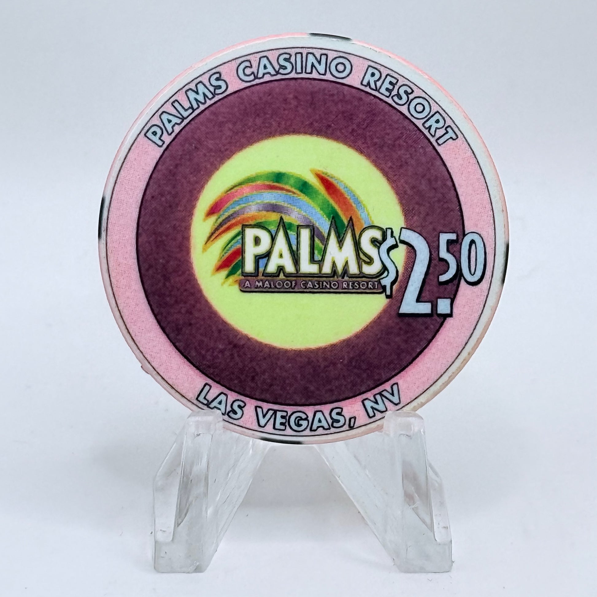 Palms Casino Resort Las Vegas Nevada 2003 LE $2.50 Casino Chip E1922