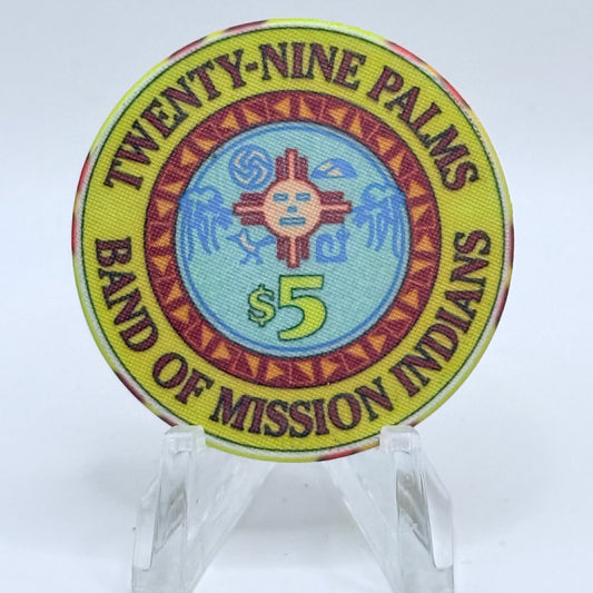 Spotlight 29 Palace Casino Coachella California 1994 'Grand Opening' LE $5 Casino Chip